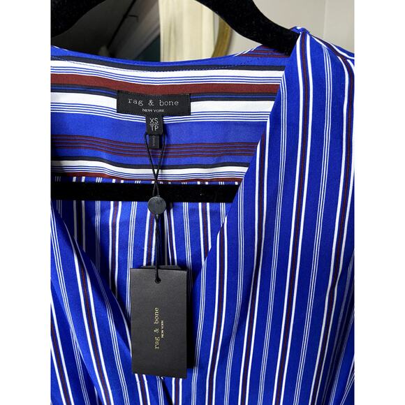 Rag and Bone Felix Stripe Popover size XS - Picture 3 of 6